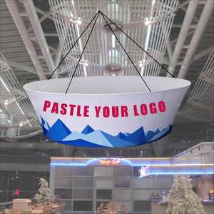 Bandera Colgante Personalizada para Techo o Pared, Bandera para Ferias Comerciales, Sublimación - Product Image 1