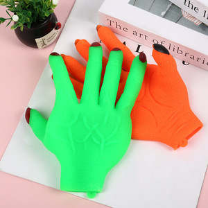 SYH513 Guantes de miedo de Halloween Guantes de garra de demonio de látex suave Cosplay Accesorios de disfraz de terror Accesorios de manos de plástico - Product Image 5