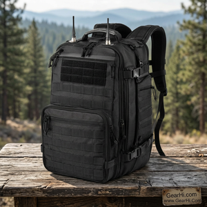 RF Signal Shielded 1000D Cordura Nylon <b>Waterproof</b> Heavy Duty <b>Backpack</b> Portable Radio Equipment Transport Bag Field - Product Image 3