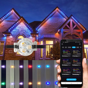 Lâu dài <span class=keywords><strong>RGBW</strong></span> LED điểm đèn không thấm nước IP68 PC cơ thể thông minh app điều khiển 5-năm bảo hành cho mọi thời tiết chiếu sáng nhà - Product Image 1