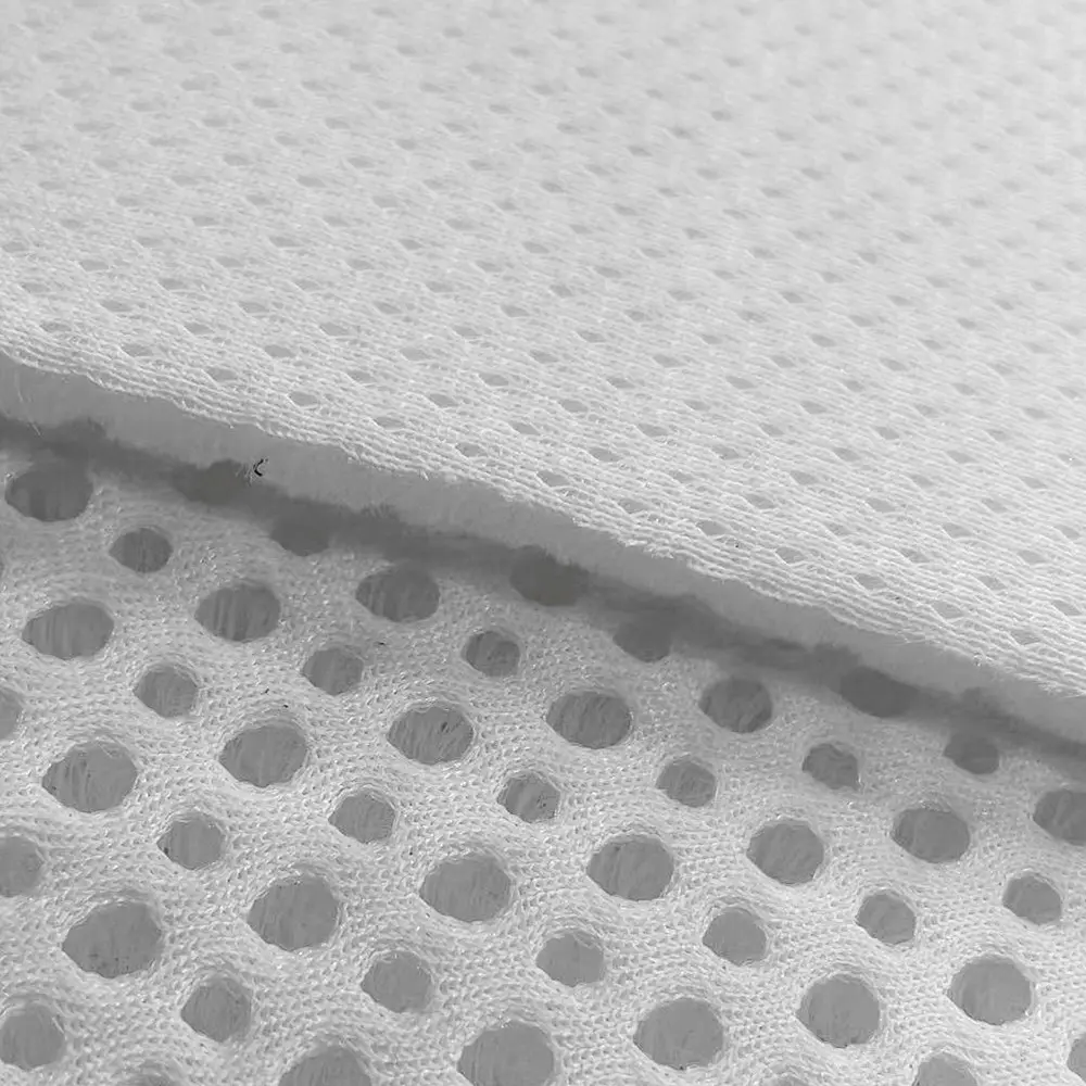 Переработанная оптовая цена переработанная 100% полиэфирная 3D прокладка воздушная сетка ткань для подушки матрас