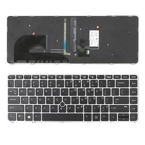 Teclado <span class=keywords><strong>Noebook</strong></span> para HP EliteBook 745 G3 840 G3 US Con Teclado retroiluminado, accesorio para teléfono móvil - Product Image 2