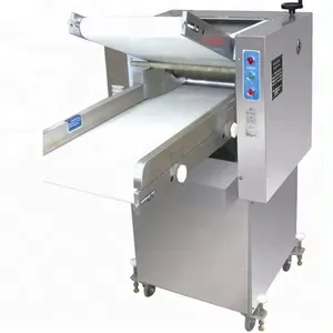 Máquina amasadora de masa automática de alta calidad, longitud de 350-500 MM, laminadora de masa para Pizza y pan Pita turco Lahmacun