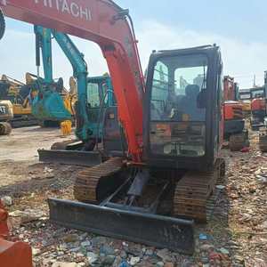 <span class=keywords><strong>Mini</strong></span>-excavatrice sur chenilles Hitachi ZX60 d'occasion avec moteur, pompe et engrenages - Haute efficacité, godet de 0,24 m, poids de 5990 kg, <span class=keywords><strong>prix</strong></span> abordable - Product Image 2