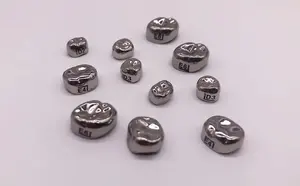 UM歯科矯正用ステンレス鋼小児用歯冠乳歯臼歯冠5個/箱 - Product Image 4