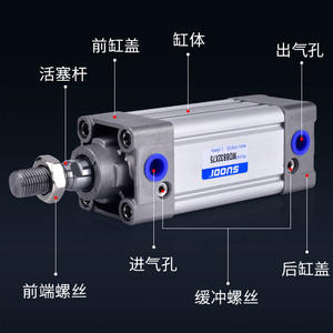 Fournisseur de Cylindres Droits de Type Tige de Direction Série MBB (MDBB32/40Z) avec Spécifications Complètes, Remplacement des Cylindres SMC - Product Image 2