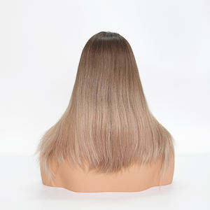 Pelucas Europeas de Encaje Frontal, Peluca de Cabello Humano Rubio Natural con Encaje Completo para Mujeres Blancas de Alto Nivel, Pelucas Frontales de Encaje con Cutícula Alineada - Product Image 2