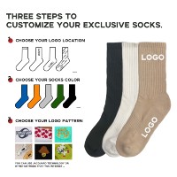 Chaussettes décontractées en coton à motif lune et étoiles colorées, personnalisables avec logo, idéales pour le quotidien et les cadeaux