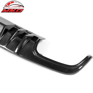 Protector de Parachoques Trasero para Benz Clase C W204 C63 Estilo R 2008-2011 Difusor de Fibra de Carbono Accesorios para Automóviles - Product Image 6