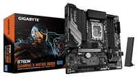 Carte mère GIGABYTE B760M Gaming X WIFI6E GEN5, processeur Intel Core de 14e génération, VRM 8+1+1 phases, DDR5 5600 MHz, 2x PCIe 4.0 M.2, nouvelle