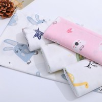 Anpassbarer 100% Baumwoll-Interlock-Stoff 190gsm Digital Bedrucktes Material für Kinderkleidung Taschen-Stil für Mädchen