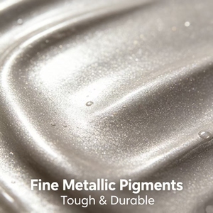 Peinture Alkyde Or et <span class=keywords><strong>Argent</strong></span> Yuhong, Application Facile, Bonne Résistance aux Intempéries, à l'Eau et à l'Huile, Film Durable, Brillance Métallique - Product Image 3