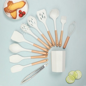 12-Piece High Quality Eco-Friendly Silicone Kitchen Utensil Set Cooking <b>Tool</b> Set for Home Kitchen Use - Product Image 3