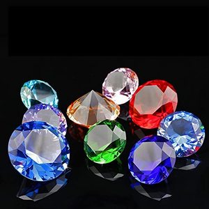 Perles en acrylique transparentes Hongzhi <span class=keywords><strong>de</strong></span> 20 mm, 25 mm, 30 mm, 40 mm, imitation <span class=keywords><strong>diamant</strong></span>, pour mariage, fête, décoration <span class=keywords><strong>de</strong></span> mariage en plastique - Product Image 5