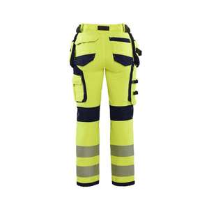 BLAKLADER - 719716423389C50 Pantalon haute visibilité femme extensible dans les 4 sens Jaune/Bleu marine-EAN 7330509729496 HI-VIS WORKWEAR - Product Image 2