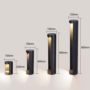 Décoration Jardin Led Pelouse Lumières 10W En Aluminium Extérieur Paysage Chemin Solaire Borne Lumières - Product Image 1