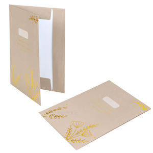 Carpeta de Presentación Personalizada con Logotipo de Empresa, Nueva, Impresa a Medida, Suministro de Fábrica China - Product Image 4