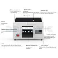 Imprimante à encre comestible multicolore de qualité alimentaire AC 110/220V Windows 10 / 11, machine à cartouches d'encre à jet d'encre