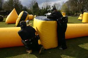 WINSUN-Búnkeres inflables de Paintball, búnkeres de aire, cilindro, búnker de Paintball, equipo inflable, etiqueta láser para la venta - Product Image 3