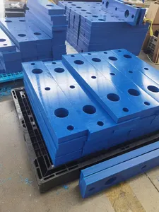 High Corrosion Resistance UHMWPE/HDPE Plastic Sheets Marine Fender Face Pad Panel For Enhanced Protection