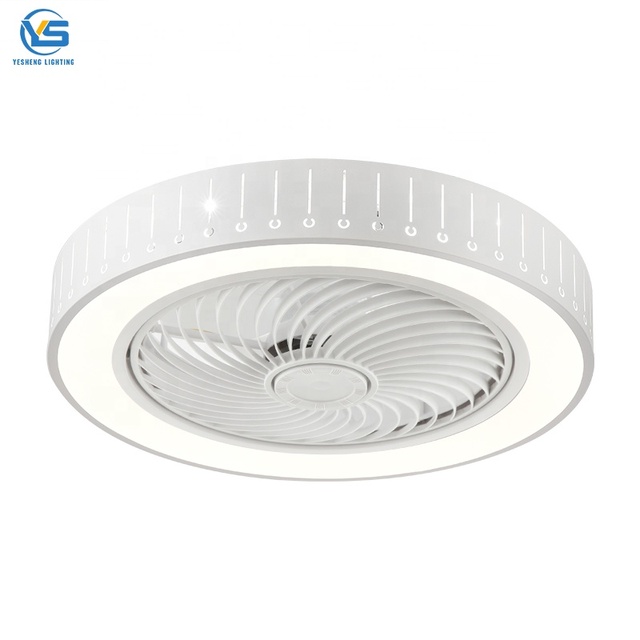 732E Smart Ceiling Fan with Remote and Light 50cm 60cm for Bedroom Ceiling Fan with Light Manufacturers