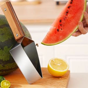 Cortador de sandía de acero inoxidable, reutilizable, que ahorra trabajo, rebanador de frutas, divisor, accesorios de cocina para cortar verduras - Product Image 6