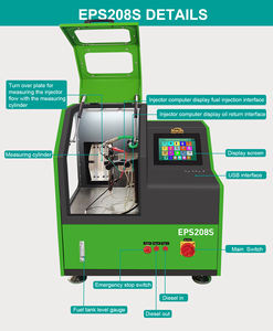 EPS200 EPS208S EPS206 Équipement de <span class=keywords><strong>test</strong></span> d'injecteur de carburant électromagnétique Banc de <span class=keywords><strong>test</strong></span> d'injecteur de carburant piézoélectrique 220V pour machine et huile - Product Image 3