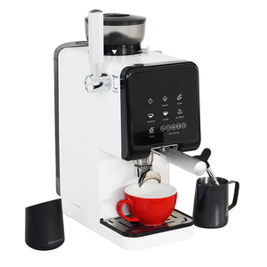 Machine à expresso semi-automatique au design exclusif avec accessoires détachables pour la latte art, machine à café expresso 3 en 1 - Product Image 5