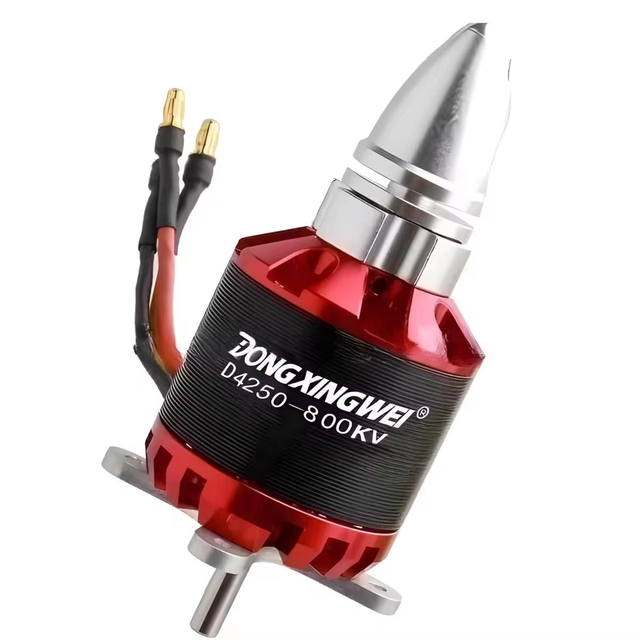 D4250 800KV Fixed Wing Drone Model Brushless Motor 3D Simulation Long Range UAV RC FPV Quadcopter for DIY Accessories