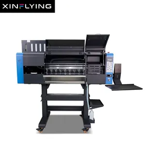 XinFlying Printer DTF Transfer panas 60cm produksi massal dengan 4 kepala I3200/4720 tersedia mesin cetak Inkjet Offset