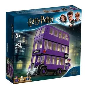 Compatibile con i blocchi da costruzione Lego <span class=keywords><strong>Harry</strong></span> <span class=keywords><strong>Potter</strong></span> Knight Bus - Regalo per bambini: autobus magico da assemblare per scene di strada - Product Image 1