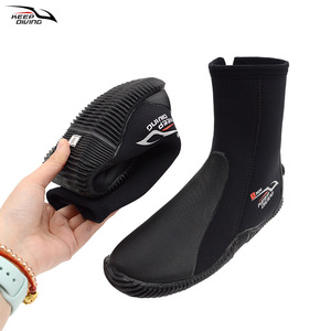 Bottes de plongée en néoprène 5 mm unisexes pour la plongée, le snorkeling, le surf et la plage - Product Image 2