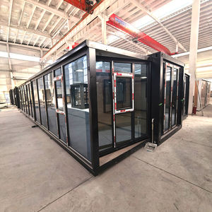 2层集装箱住宅平顶豪华便携式可扩展住宅可移动预制住宅可折叠住宅 - Product Image 1