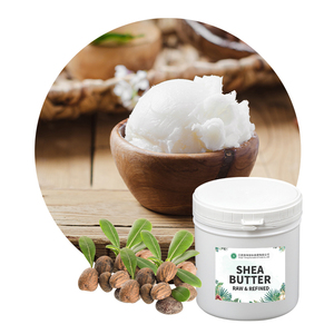 Beurre de karité brut biologique français en vrac, naturellement raffiné, fournisseur, 1 kilo, beurre blanc pur de qualité cosmétique pour crème corporelle et <span class=keywords><strong>lotion</strong></span> DIY - Product Image 1