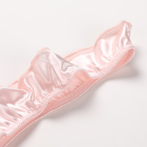 Bikini de Lujo para Mujer Europea y Americana, Satinado, Talla Grande, Sexy, con Bordado de Letras, Tentación, Cintura Baja, Secado Rápido - Product Image 5