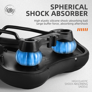 Sella per Bicicletta WEST BIKING in Spugna Altamente Elastica, Comoda per Bici da Strada e Mountain Bike, Design Cavo per Ciclismo - Product Image 5