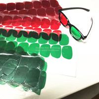 RealD 3D lunettes IMAX 3D lentilles rouge bleu vert 3D lunettes lentilles