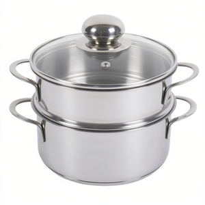 KARL KRGER หม้อนึ่งสแตนเลส 2.1 ลิตร 16 ซม. พร้อมฝาปิดสำหรับผักและมันฝรั่ง - Product Image 2