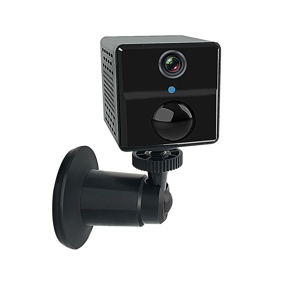 Tuya Mini Wifi Camera Ai Smar Battery Wireless Camera with PIR Motion Detection for Home Car