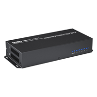 Unisheen Encodeur vidéo 8 en 1 H.265 H.264 HDMI vers IP Encodeur de diffusion en direct 8 canaux Encodeur HD H265