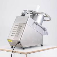 GOOPIKK Electric Hotel 220v 110v 750w Stainless Desktop Commercial Fruit Vegetable Crater Machine Concombre Carotte Slice Cutter