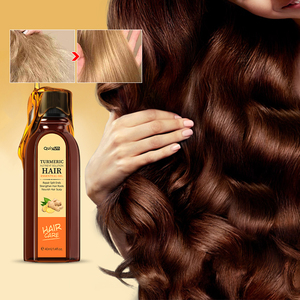Sérum Capillaire Réparateur au Curcuma et à l'Huile d'Argan Quiyum 40ml – Lisse les Cheveux Secs et Abîmés, Réduit les Frisottis et les Pointes Fourchues - Product Image 5