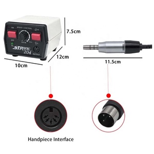 Hot Selling 35000Rpm Sterk 204 Tandheelkundig Laboratorium Micromotor Korea 108e Handstuk Elektrische Nagelvijl Machine Voor Polijsten - Product Image 4