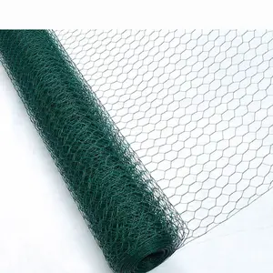 PVC coated poultry hex wire mesh netting direct factory