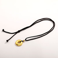 Nouvelle année, double poisson, préservation de la couleur, méthode ancienne, or de sable, bague simple, pendentif de paix, cuivre plaqué or, bricolage