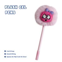 Pulpen Gel Monster Plush Strange Us 0.5mm Tinta Biru Desain Lucu Plastik untuk Pelajar dan Kantor |   Rekrut Agen Eksklusif Global