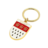 Llavero Giratorio de Metal con Logotipo Personalizado, Chapado en Dos Colores, Grabado con Ancla de Antalya, Turquía, Regalo de Viaje, Venta al Por Mayor