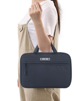 Porte-passeport de voyage en nylon personnalisé, sac à documents multifonction, vente en gros