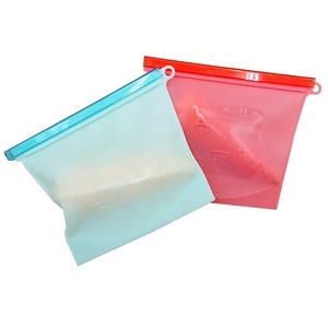 500/1000/1500/3000/4000ML Hot Selling Silicone Food Storage <b>Bag</b> Eco-friendly Washable Silicone Food Storage <b>Bag</b> - Product Image 4