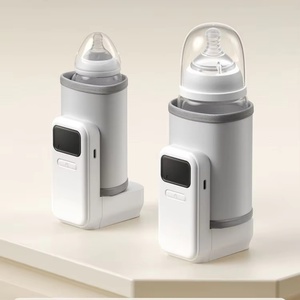 Calentador de Biberones Portátil con Pantalla Digital, Recargable por USB, Cuerpo de Plástico 37-55 ° Control de Temperatura C - Product Image 3